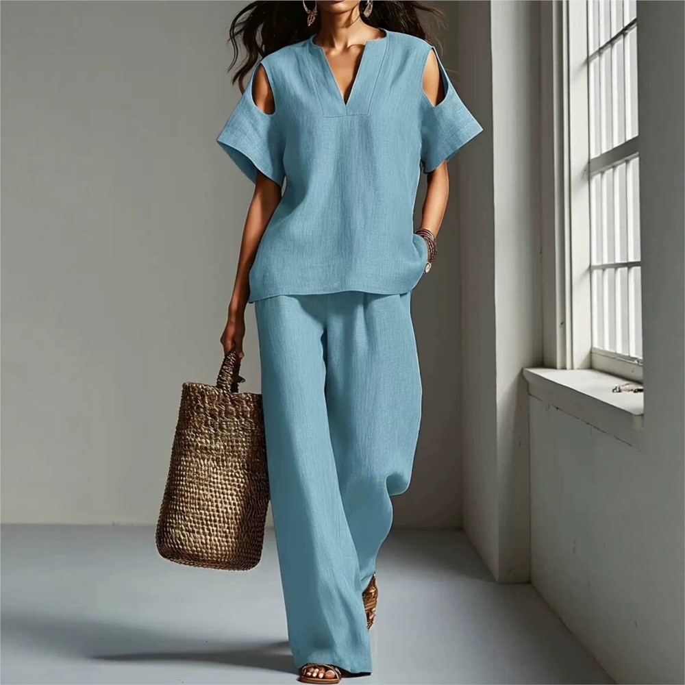 Completo Estivo da Donna in Li - Linen Pant Wide recensione e prezzo
