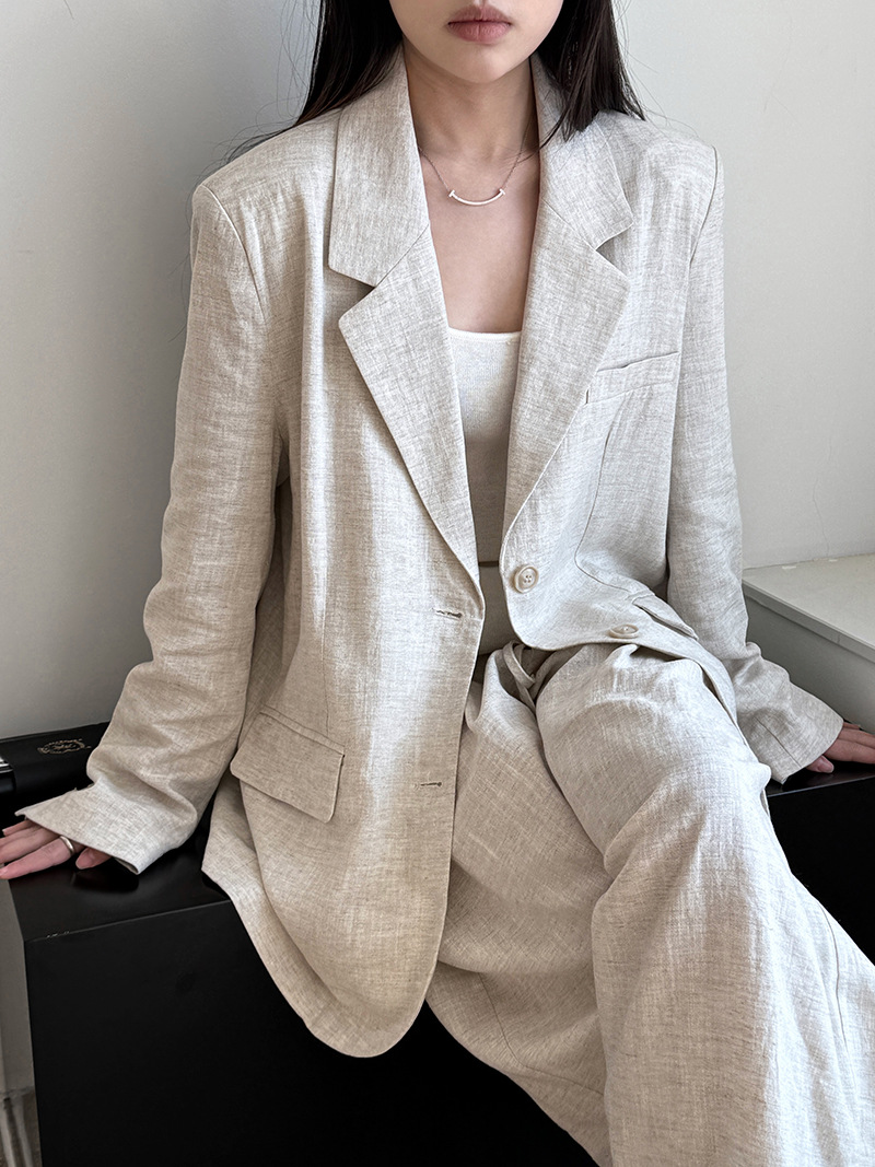 Autunno High-end Materiale di  - Linen Pant Wide recensione e prezzo