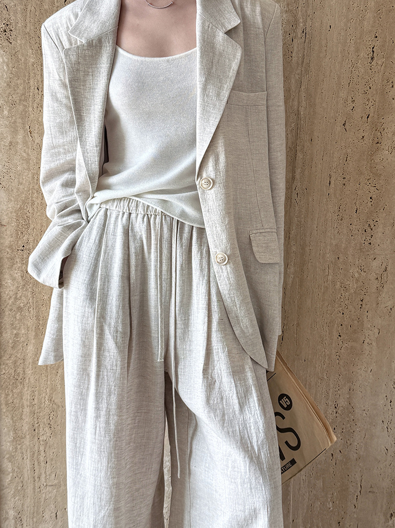 Autunno High-end Materiale di  - Linen Pant Wide recensione e prezzo